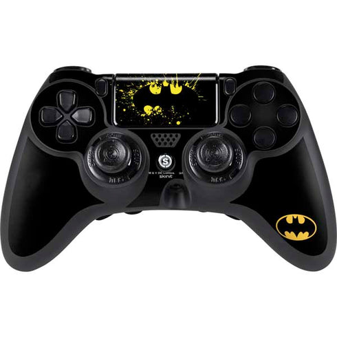 DC Comics Batman Logo Yellow Splash PlayStation PS4 Skins