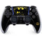 DC Comics Batman Logo Yellow Splash PS5 DualSense Edge Pro Controller Skin