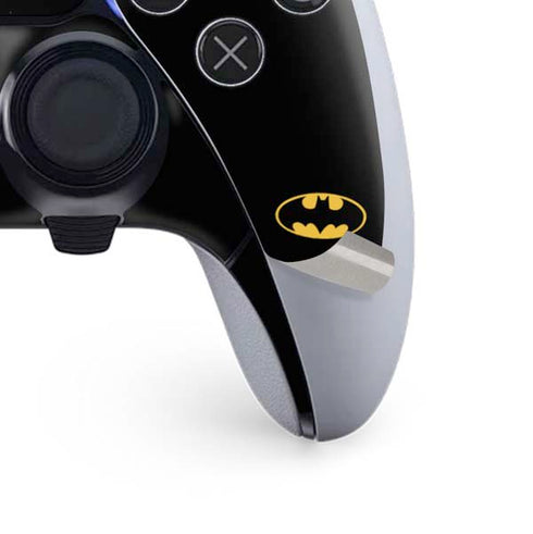 DC Comics Batman Logo Yellow Splash PS5 DualSense Edge Pro Controller Skin