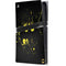 DC Comics Batman Logo Yellow Splash PS5 Pro Console Skin