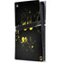 DC Comics Batman Logo Yellow Splash PS5 Pro Console Skin