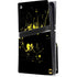DC Comics Batman Logo Yellow Splash PS5 Pro Disk Console Skin