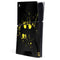 DC Comics Batman Logo Yellow Splash PS5 Slim Digital Edition Console Skin