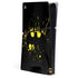 DC Comics Batman Logo Yellow Splash PS5 Slim Digital Edition Console Skin