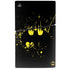 DC Comics Batman Logo Yellow Splash PS5 Slim Digital Edition Console Skin