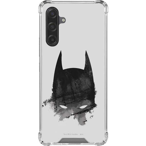 DC Comics Batman Mask Art Galaxy A17 Clear Case