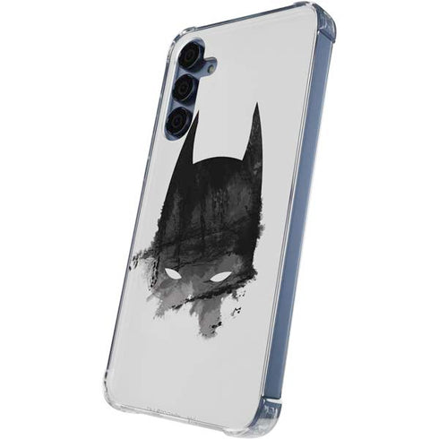 DC Comics Batman Mask Art Galaxy A35 5G Clear Case