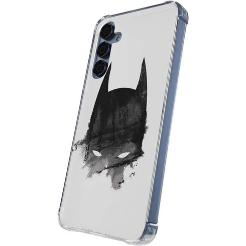 DC Comics Batman Mask Art Galaxy A55 5G Clear Case