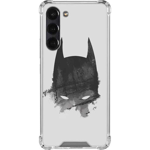 DC Comics Batman Mask Art Galaxy S24 FE Clear Case