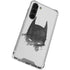 DC Comics Batman Mask Art Galaxy S24 FE Clear Case