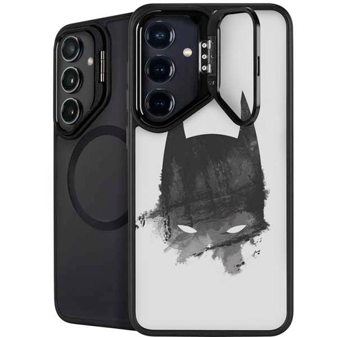 DC Comics Batman Mask Art Galaxy S25 Plus Kickstand Case