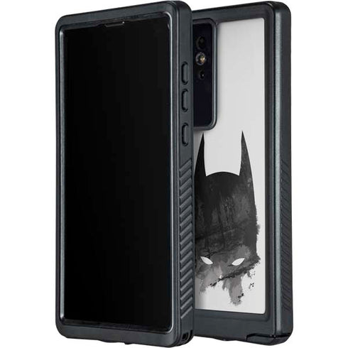 DC Comics Batman Mask Art Galaxy S24 Ultra Waterproof Case