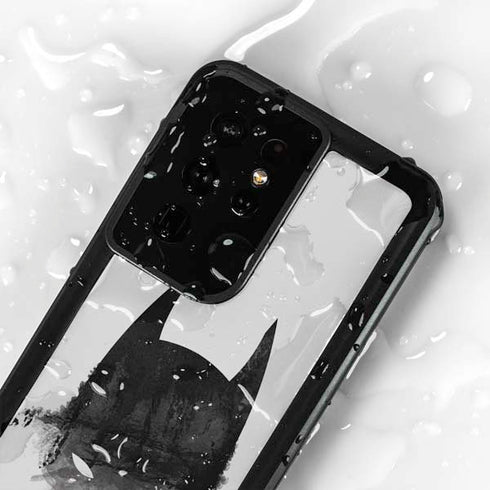 DC Comics Batman Mask Art Galaxy S24 Ultra Waterproof Case