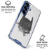 DC Comics Batman Mask Art Galaxy S25 Clear Case