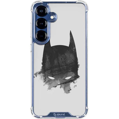 DC Comics Batman Mask Art Galaxy S25 Plus Clear Case