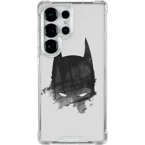 DC Comics Batman Mask Art Galaxy S25 Ultra Clear Case