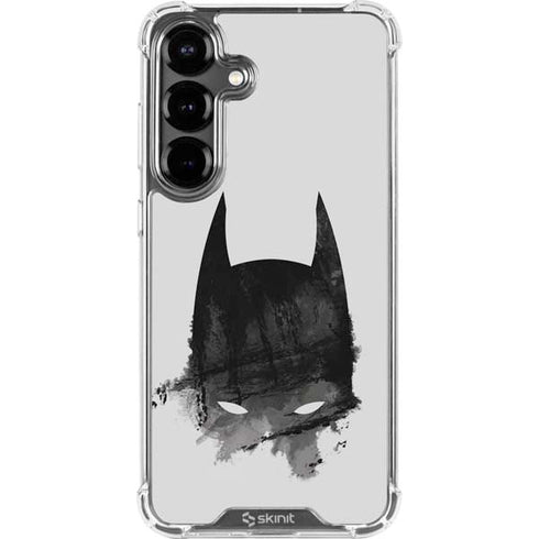 DC Comics Batman Mask Art Galaxy S26 Clear Case