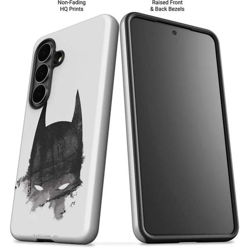 DC Comics Batman Mask Art Galaxy S26 Plus Impact Case
