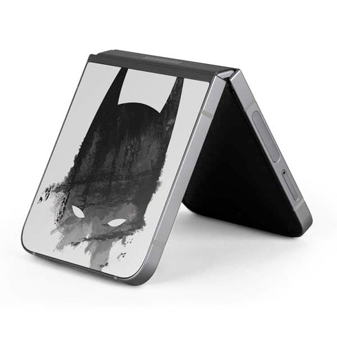 DC Comics Batman Mask Art Galaxy Z Flip6 Skin