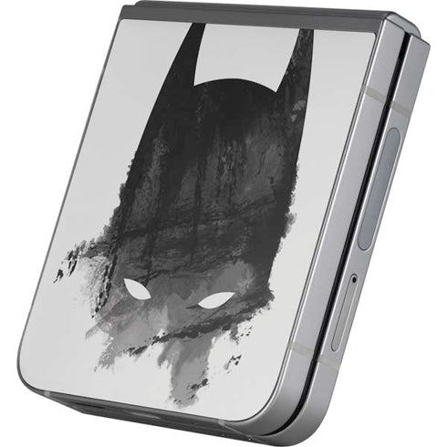 DC Comics Batman Mask Art Galaxy Z Flip6 Skin