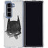 DC Comics Batman Mask Art Galaxy Z Fold5 5G Clear Case