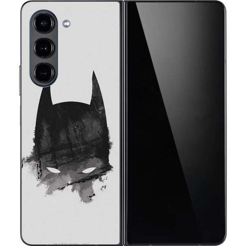 DC Comics Batman Mask Art Galaxy Z Fold5 5G Skin