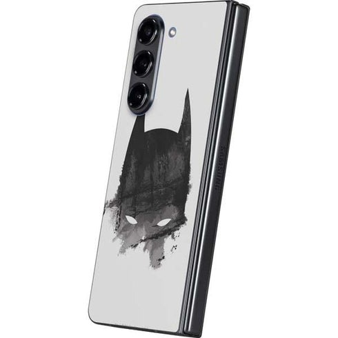 DC Comics Batman Mask Art Galaxy Z Fold5 5G Skin