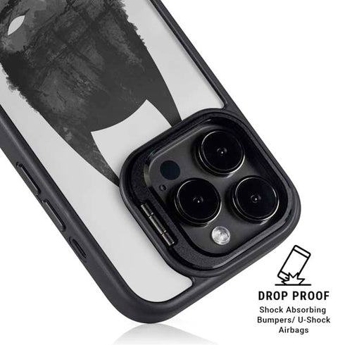 DC Comics Batman Mask Art iPhone 14 Pro Kickstand Case