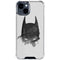 DC Comics Batman Mask Art iPhone 15 Clear Case