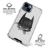 DC Comics Batman Mask Art iPhone 15 Clear Case