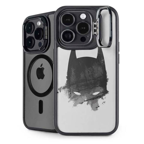 DC Comics Batman Mask Art iPhone 15 Pro Max Kickstand Case