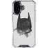 DC Comics Batman Mask Art iPhone 16 Clear Case