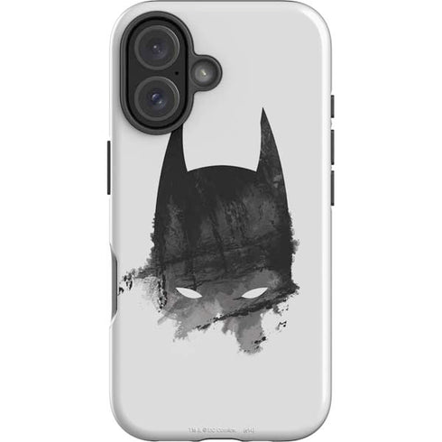 DC Comics Batman Mask Art iPhone 16 Plus Impact Case
