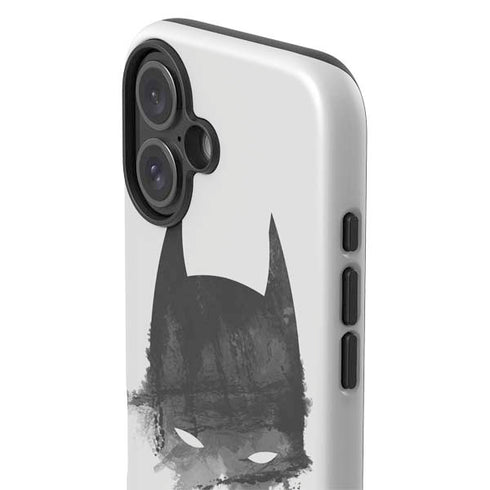 DC Comics Batman Mask Art iPhone 16 Plus Impact Case