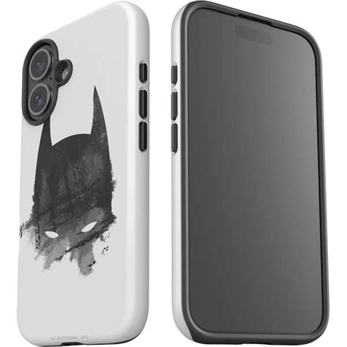 DC Comics Batman Mask Art iPhone 16 Plus Impact Case