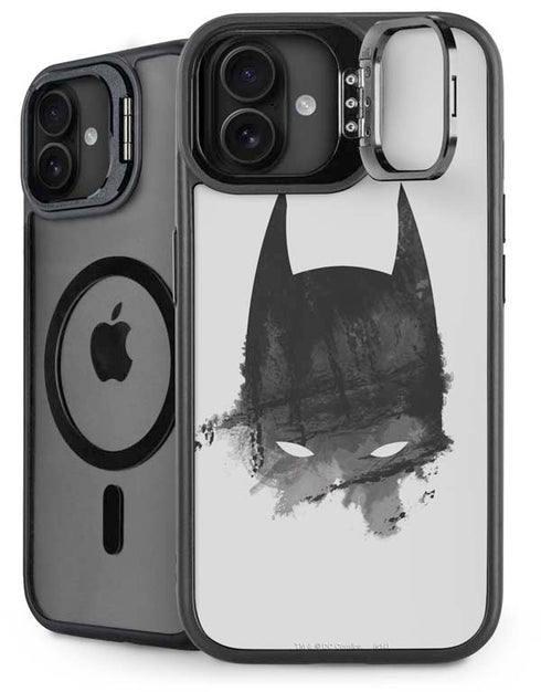 DC Comics Batman Mask Art iPhone 16 Plus Kickstand Case