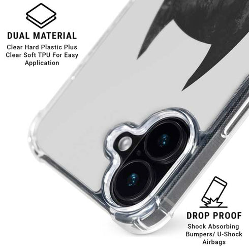 DC Comics Batman Mask Art iPhone 16 Plus MagSafe Case