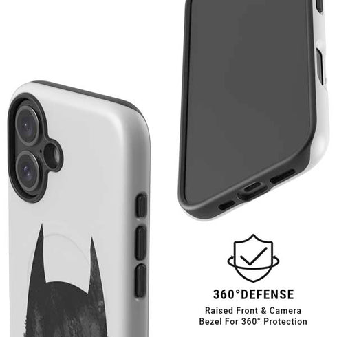 DC Comics Batman Mask Art iPhone 16 Plus Magsafe Impact Case