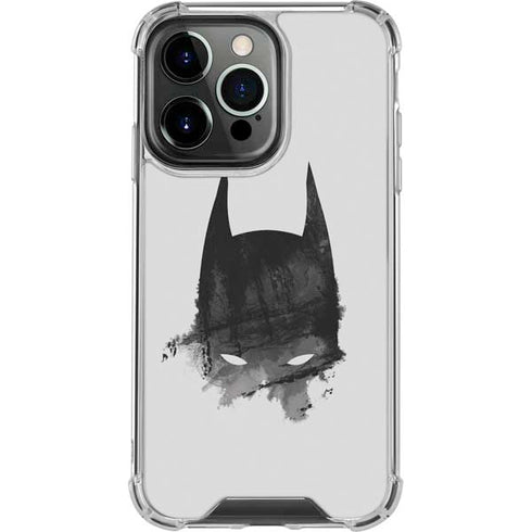 DC Comics Batman Mask Art iPhone 16 Pro Clear Case