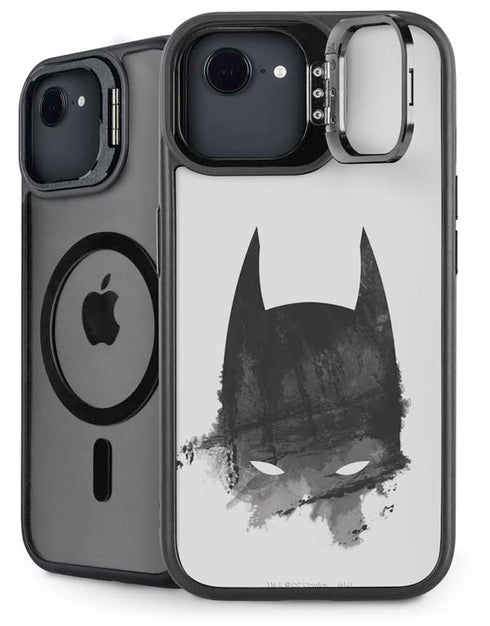 DC Comics Batman Mask Art iPhone 16e Kickstand Case