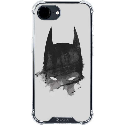 DC Comics Batman Mask Art iPhone 16e Clear Case