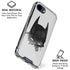 DC Comics Batman Mask Art iPhone 16e Clear Case