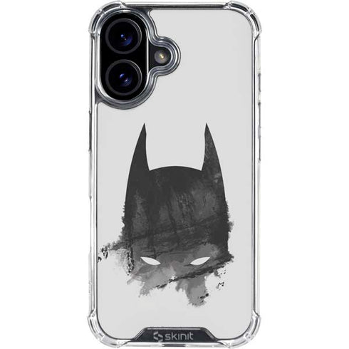 DC Comics Batman Mask Art iPhone 17 Clear Case