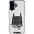 DC Comics Batman Mask Art iPhone 17 Clear Case