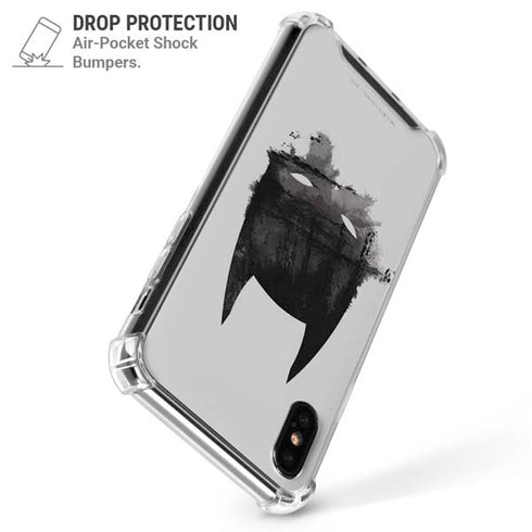 DC Comics Batman Mask Art iPhone X/XS Clear Case