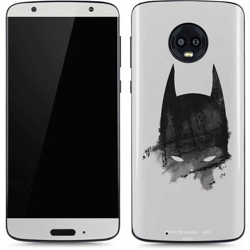 DC Comics Batman Mask Art Moto G6 Skin