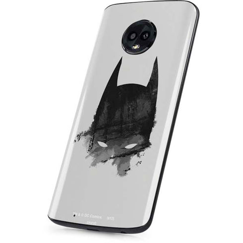DC Comics Batman Mask Art Moto G6 Skin