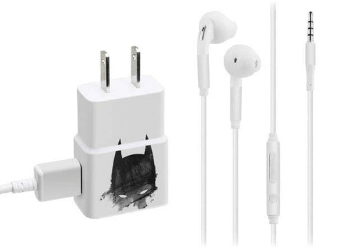 DC Comics Batman Mask Art Phone Charger Skin