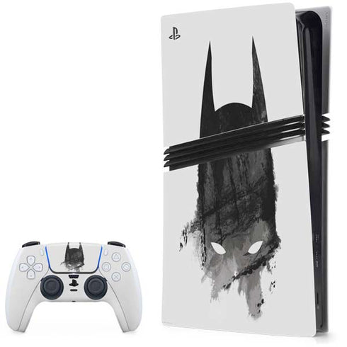 DC Comics Batman Mask Art PS5 Pro Bundle Skin