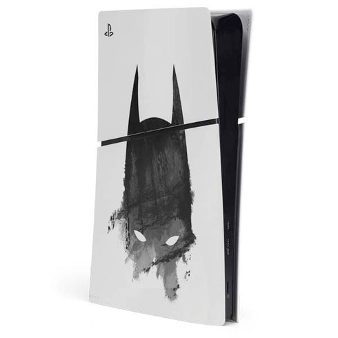 DC Comics Batman Mask Art PS5 Slim Digital Edition Console Skin